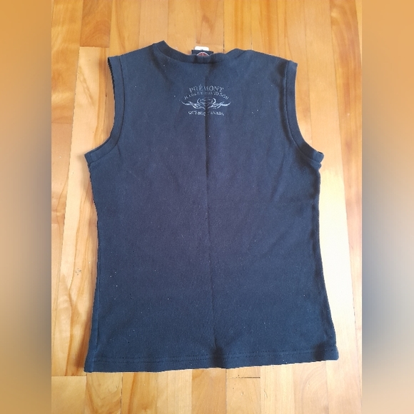 Vintage Harley-Davidson Tank Top 90s style Women’s  Black Kauai Motorcycle - Picture 3 of 9